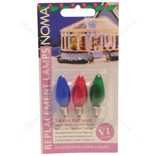 3.6 volt christmas bulbs