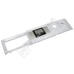 Beko Washing Machine Control Panel Fascia - White