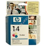 Hewlett Packard Genuine No.14 Tri-Colour Ink Cartridge - C5010DE