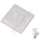 Wellco Slimline 2 Gang 2 Way Light Switch