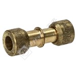 Electruepart Lokring brass connector ø7/6mm