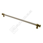 Belling White & Brass Finish Oven Door Handle