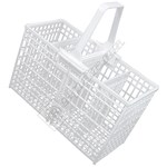 White Dishwasher Cutlery Basket