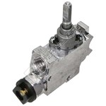 Rapid burner cooktop valve natural gas