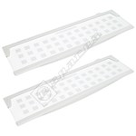 Indesit Fridge Glass Shelf Assembly