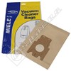 High Quality Compatible Electruepart BAG254 Miele FJM Vacuum Dust Bags - Pack of 5