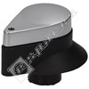 Rangemaster Oven Black and Silver Control Knob