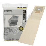 Karcher Vacuum Cleaner Filter Bag - Pack of 5