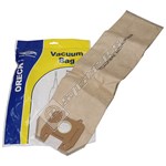 Electruepart Vacuum Cleaner LW-Bag Filter-Flo Synthetic Dust Bags - Pack of 5