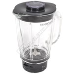 Kenwood Liquidiser Assembly Complete Glass Goblet Black Trim