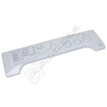 Indesit Washing Machine White Control Fascia Panel