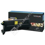 Lexmark Genuine C9202YH Yellow Toner Cartridge