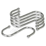 Rolson Chrome S Hook - Pack of 5