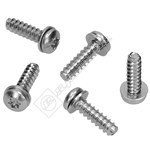 Flymo Lawnmower Captivated Washer Screws (Pack of 5)