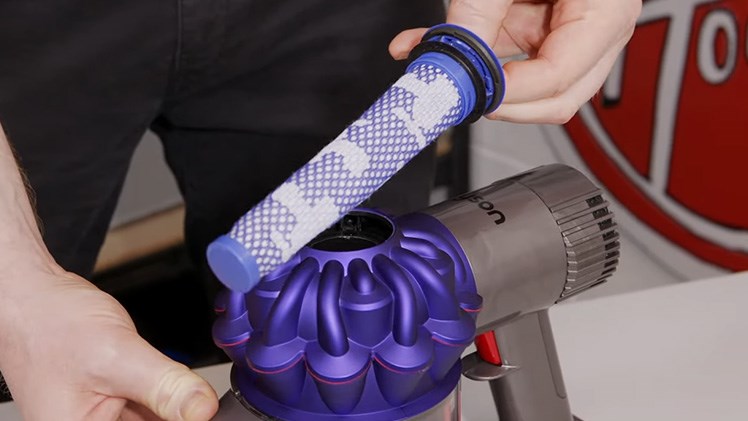 How to Clean and Replace the Filter on a Dyson V8 Handheld Stick