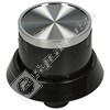 Beko Black & Chrome Hob Control Knob