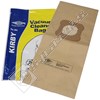 Electruepart BAG137 Compatible Kirby Vacuum Cleaner Dust Bags - Pack of 5
