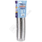 Wpro Wpro Cooker Hood Aluminium Duct Hose - 3M