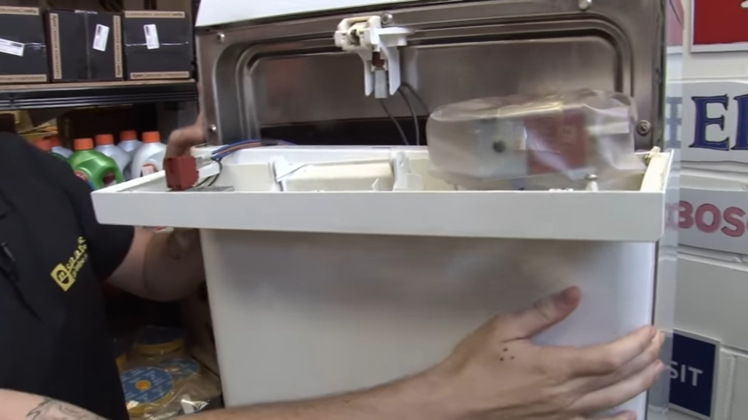Undoing The Dishwasher Top Panel