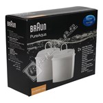 Braun Coffee Maker KWF2 Water Filter Cartridge (Pack of 2)