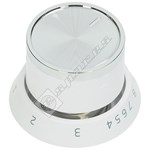 Beko Thermostat Control Knob - White