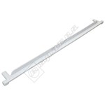 Currys Essentials Fridge Middle Glass Shelf Rear Trim - White