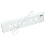 Cooker Control Panel Fascia - White