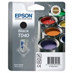 Epson Genuine Black Ink Cartridge - T040