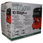 Vacuum Cleaner NVM-1CH 3 Layer Hepaflo Filter Dust Bag - Box of 8 Packs of 10