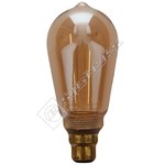 TCP ST64 BC/B22 LED Vintage Classic Etched Bulb