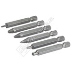 Rolson 6 Piece Screw & Bolt Remover