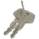 LEC Freezer Door Key - Pair