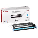 Canon Genuine Cyan Toner Cartridge - 717