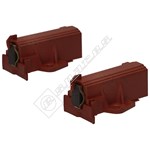 Washing Machine Carbon Brush Assembly - Pack of 2