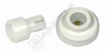 Indesit White Dishwasher Upper Basket Wheel