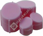 Kenwood Screw Cover - Pink (Pack Of 2 Large & 2 Small)