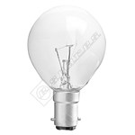 Wellco Round Decor Lamp 25W SBC Clear (Carton of 10)