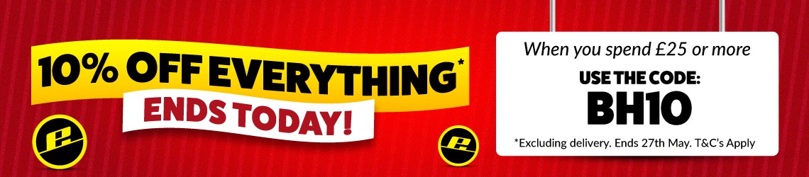 10% Off Everything - Ends Today