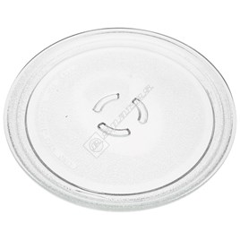 Microwave glass outlet plate