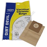 Spare Bag for Sil.ex Nilfisk Vacuum Cleaner (5 Units) - NAcloset