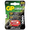 Gp Batteries GP AA Lithium Power Long Lasting Batteries 1.5V - Pack of 4