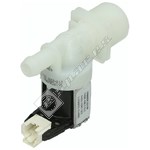 Electruepart Dishwasher Cold Water Single Inlet Solenoid Valve - 180°