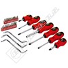 Rolson 30 Piece Screwdriver & Bit Set