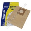 Electruepart BAG124 Nilfisk GM Vacuum Dust Bags - Pack of 5