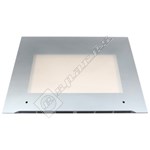 Hotpoint Stainless Steel Oven Outer Door Glass Assembly