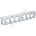 Stoves Oven Control Panel White/Black