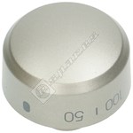Whirlpool Oven Thermostat Control Knob - Silver