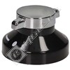 Electruepart Main Oven Control Knob - Black & Chrome