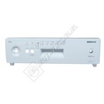 Beko Dishwasher Front Control Panel Fascia - White
