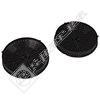 Electruepart Cooker Hood Carbon Filter - Pack of 2